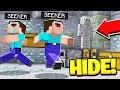 Minecraft HIDE and SEEK Trolling! with RageElixir - Minecraft Camo Skin Prank