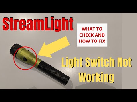 How To Repair A Streamlight Flashlight