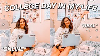 *REAL* ONLINE COLLEGE DAY IN MY LIFE 2020