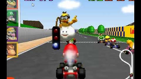 Mario Kart 64 speed issues in the Project64 emulator. Is there any solution?