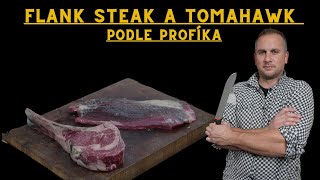 Příprava flank steaku a tomahawku podle profíka | Kurz grilování s hostem @pipMaster