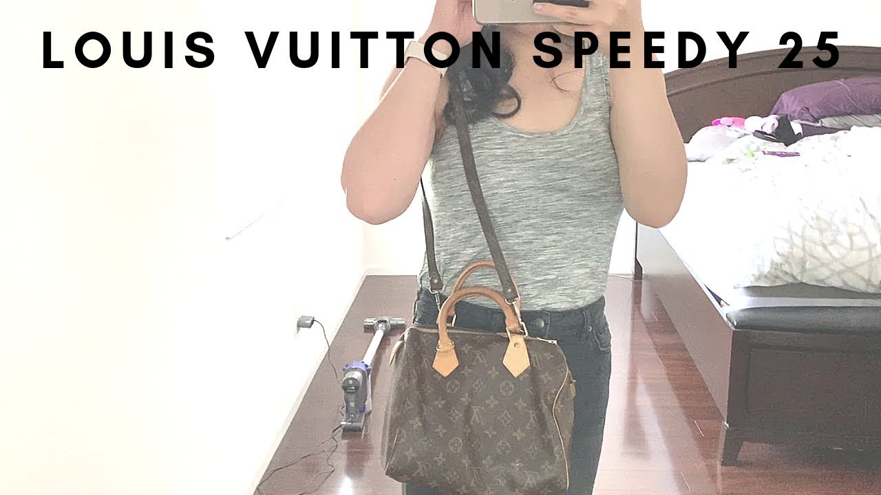 Lv Speedy 25 Strap, Lv Crossbody Strap Bag, Lv Shoulder Strap Bag