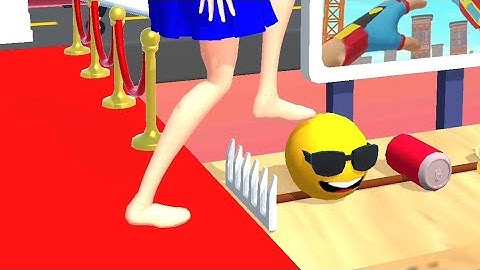 ASMR Tippy Toes : Satisfying Mobile Gameplay All Levels ios,Android Ep71