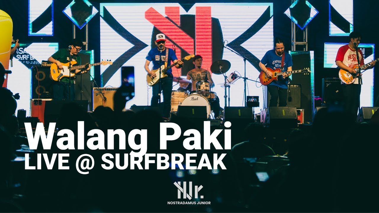 Nostra Drops “Walang Paki” — Full Performance (Surfbreak 2025)