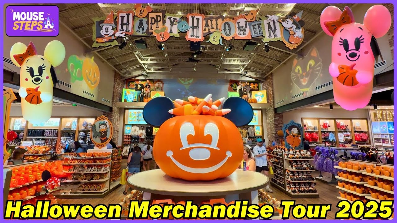 Walt Disney World Halloween Merchandise 2025 Tour - World of Disney, Including Decor