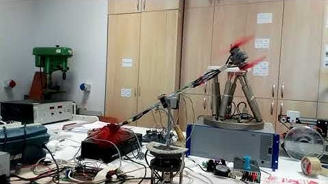 2DOF Laboratory Helicopter control based on Variable Structure Control (sin/cos ref. trajectory)