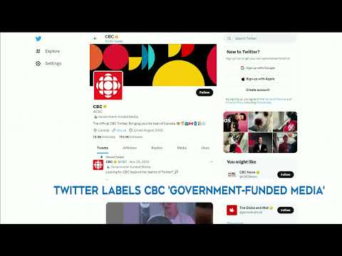 Twitter labels CBC account 'government-funded' following Poilievre's complaint