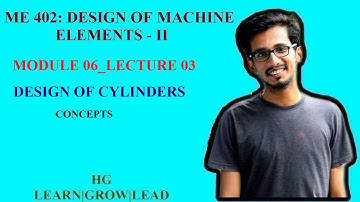 ME 402: DESIGN OF MACHINE ELEMENTS - II_MODULE 06_LECTURE 03