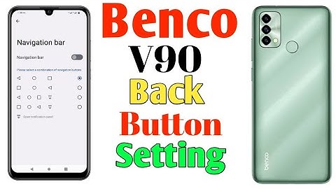 How To Benco V90 Back Button Setting(Uzzol Technology)