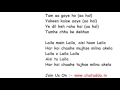 Laila Main Laila Lyrics Full Song Lyrics Movie - RAEES