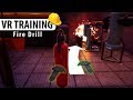 Emergency training using VR (Fire Drill)