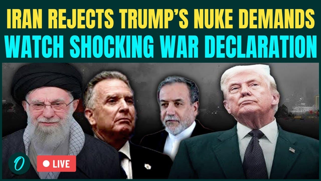 Iran FM LIVE: Abbas Araghchi’s SHOCKING War Declaration as Iran REJECTS Trump’s Nuclear Demands LIVE