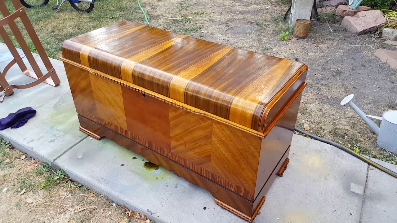 Part 2 Lane Cedar Chest Restoration