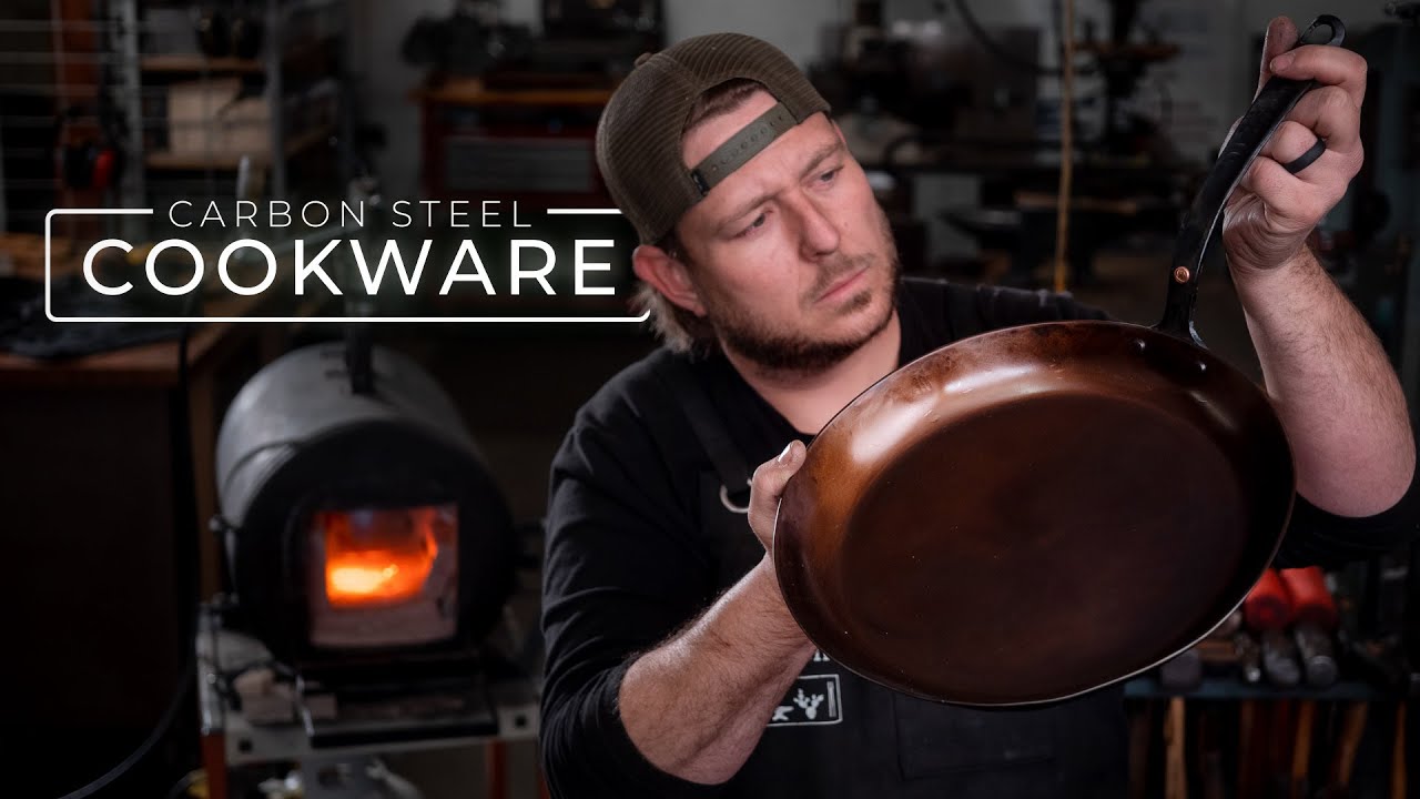 Copper Carbon Steel Skillet