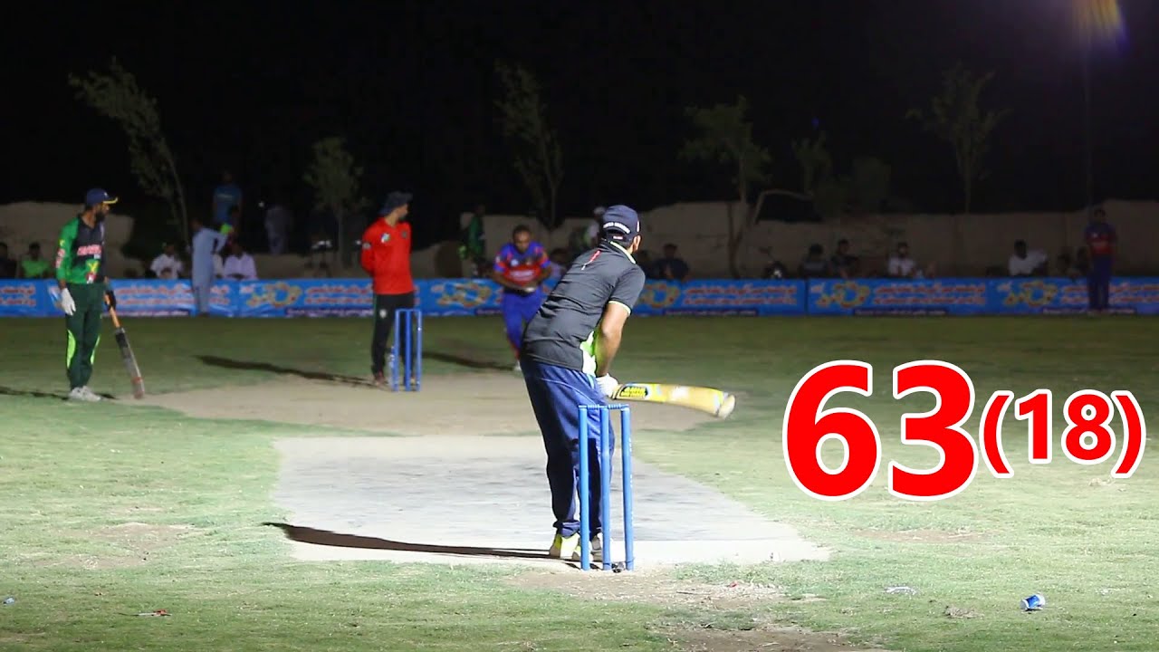 BIG MATCH 63 Runs Needed 18 Balls Best Match In Cricket History - YouTube