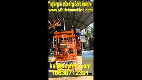 YF2 10 Interlocking brick machine,interlock brick machine