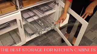 The Best Storage for Kitchen Cabinets  Install pullout drawers to transform cabinets