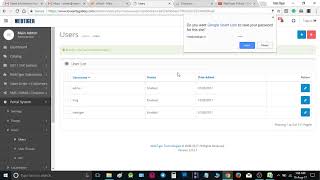 How To Add User in Admin in WebTiger Portal screenshot 2