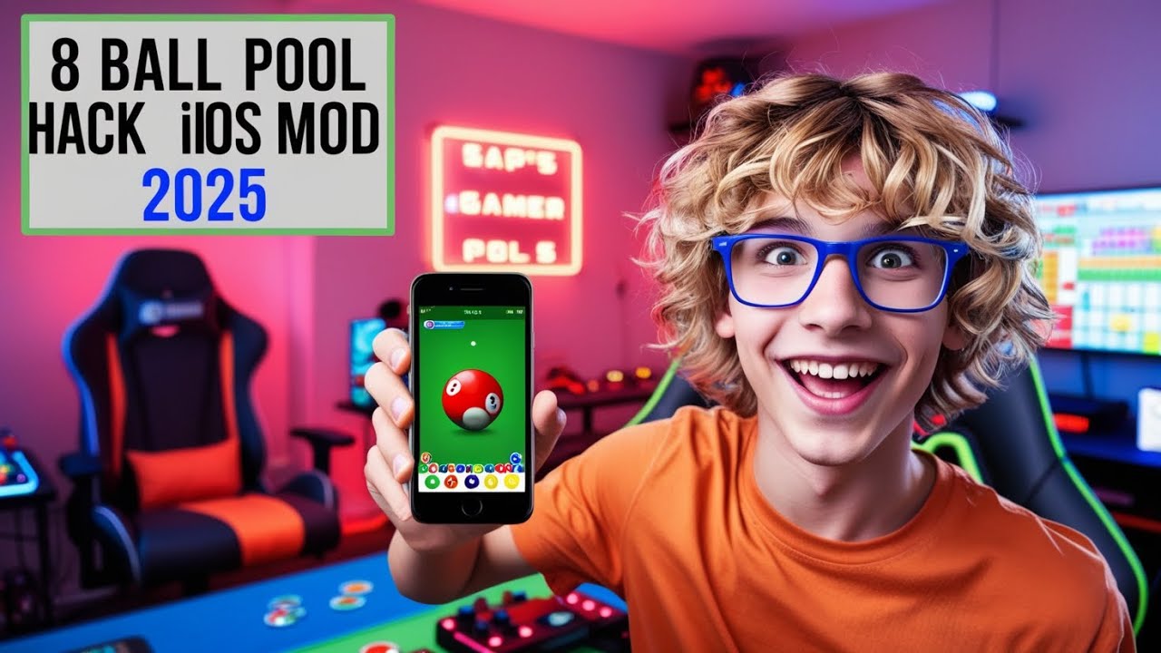 8 Ball Pool Hack Mod Menu iOS Download 2025! (Insane) - YouTube