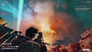 Helldivers 2 - Blowing-up a Cyborg Ammunition Base..