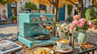 【途中広告なし】9月のスターバックス秋のジャズで朝を迎える - 心地よいカフェ音楽で勉強や仕事に集中しリラックス