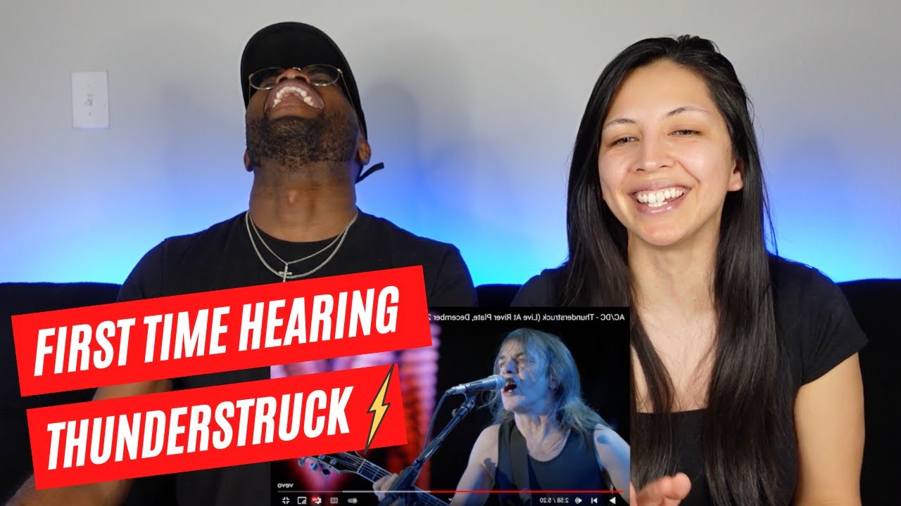 AC/DC Thunderstruck River Plate (REACTION) - YouTube