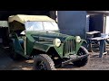 ГАЗ 67 (1950) первый запуск и драйв / GAZ 67 First Start and Drive