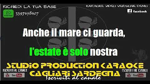 Rocco Hunt ft  Ana Mena    A Un Passo Dalla Luna         duetto voce lui      KARAOKE+CORI