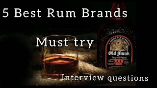 Rum brands in india with price| Top rum Brands in india|Best rum brands