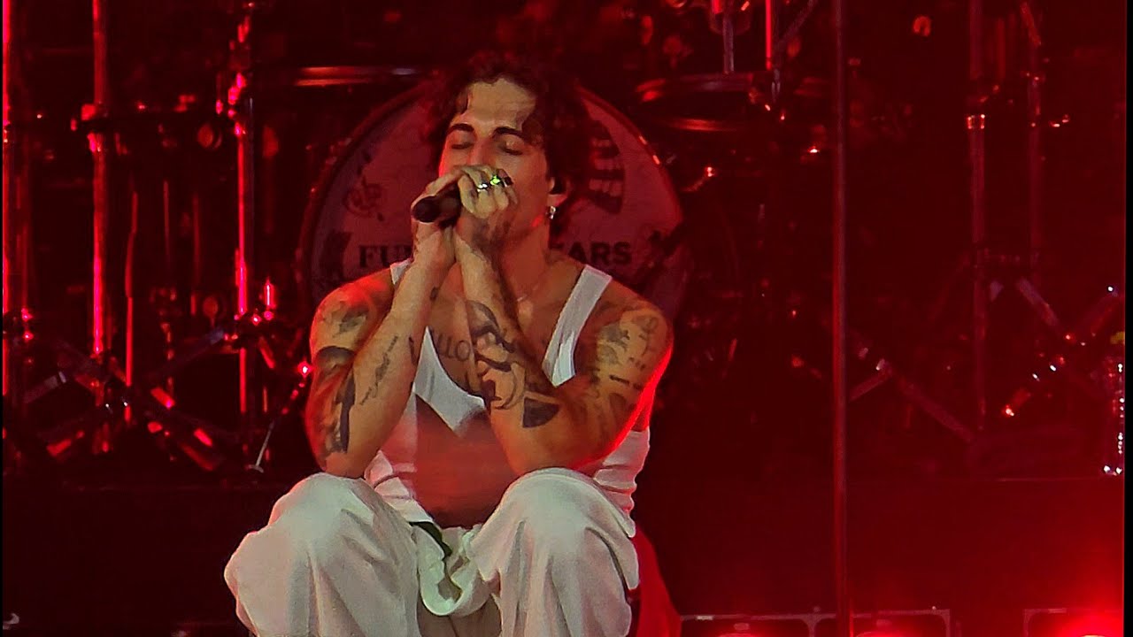 Damiano David - Naked / Solitude (No One Understands Me) "World Tour 2025" Live in Roma 11.10.2025