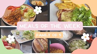 Family Meals Of The Week | Mum Of 3 | Dinner Ideas