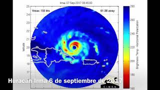 Resumen meteorológico Huracán Irma 2017