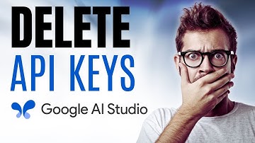 How to DELETE Gemini API Keys in Google AI Studio