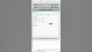 How to Use a Spin Button in Excel