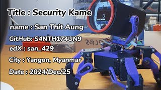 CS50 Final Project - Security Kame