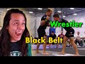 Jiu Jitsu Black Belt Beats D1 Wrestler