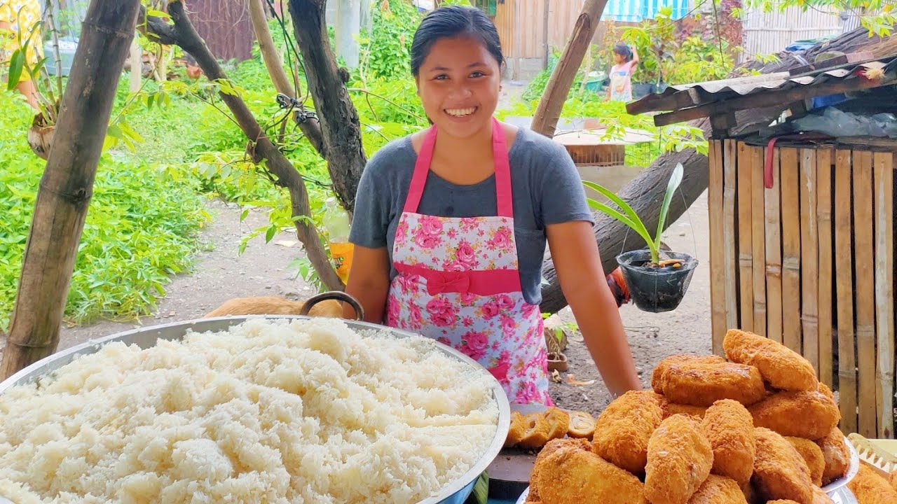 [CHICKEN CORDON BLEU AND FRUITY JELLY DESSERT] Cooking And Sharing For The Kids In Mountain Side