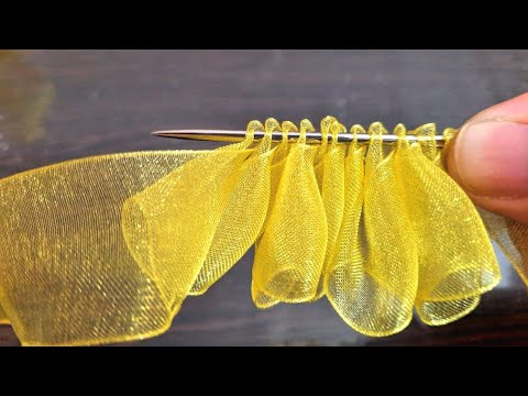 Video: Hoe Maak Je Een Riem Met Organza Bloemen