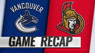 Pettersson's first hat trick leads Canucks to OT win