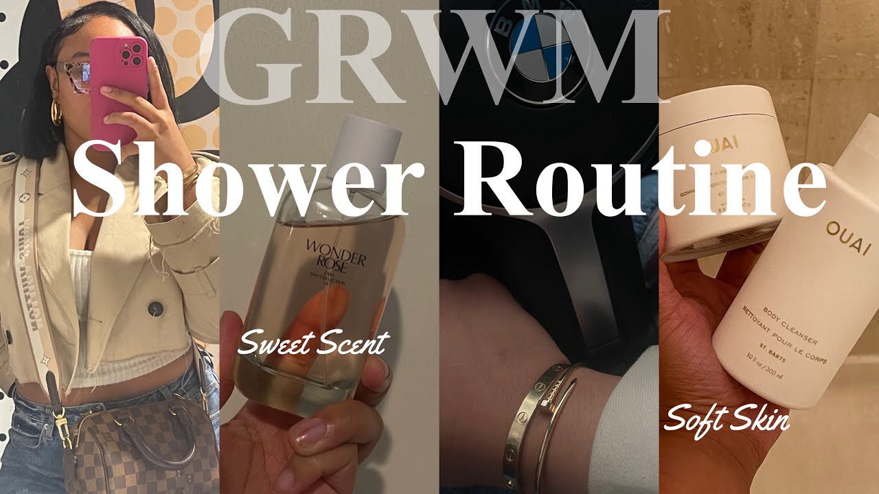 MY AFFORDABLE SHOWER ROUTINE EVERYTHING SHOWER ROUTINE GRWM JUST 4