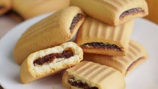 بأربع مكونات فقط و بدون بيض، بسكويت التمر احلى و أسهل من الجاهز لازم تجربوه Eggless Date Cookies