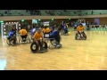 京都伏見スパローズVS和歌山WSSK２（2011車椅子ハンドボール全国大会）
