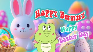 Hoppy Bunny - Easter Day Kids Song - Crockcool Kids Song & Educational Stories - Easter Bunny Song