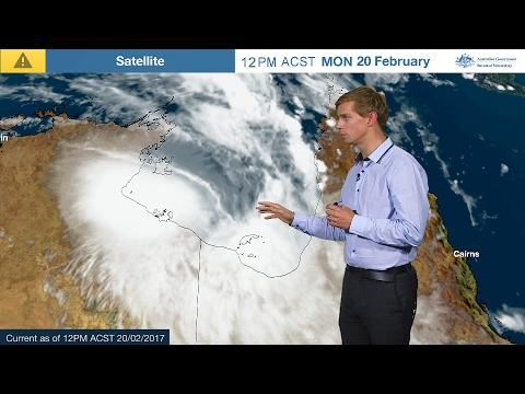 Severe Weather Update: Tropical Cyclone Alfred, Gulf of Carpentaria, 20 February 2017