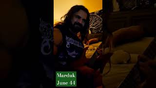 Marduk - June 44 ( Intro ) #blackmetal #metal #marduk #June #guitar #blast #heavymetal #scream