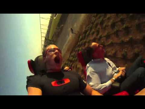 Ben Brown Vlog  Ferrari World Roller Coaster