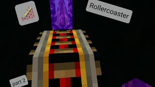 Rollercoaster in Minecraft (part 2)