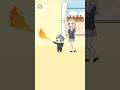 【ロボット中学生】はりきり虫退治 女の子を守る💪【 robot junior high schooler】 #shorts #games #ゲーム実況
