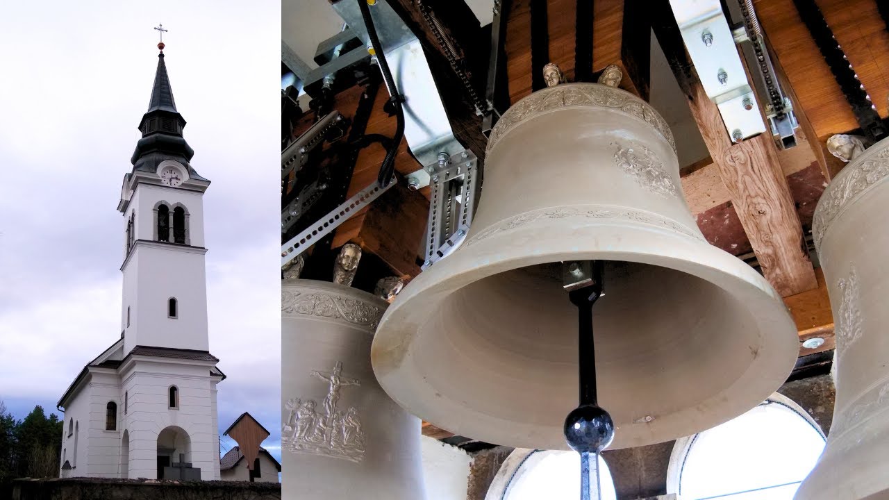 Vnanje Gorice (SLO) Cerkev sv. Trojice -zvonovi