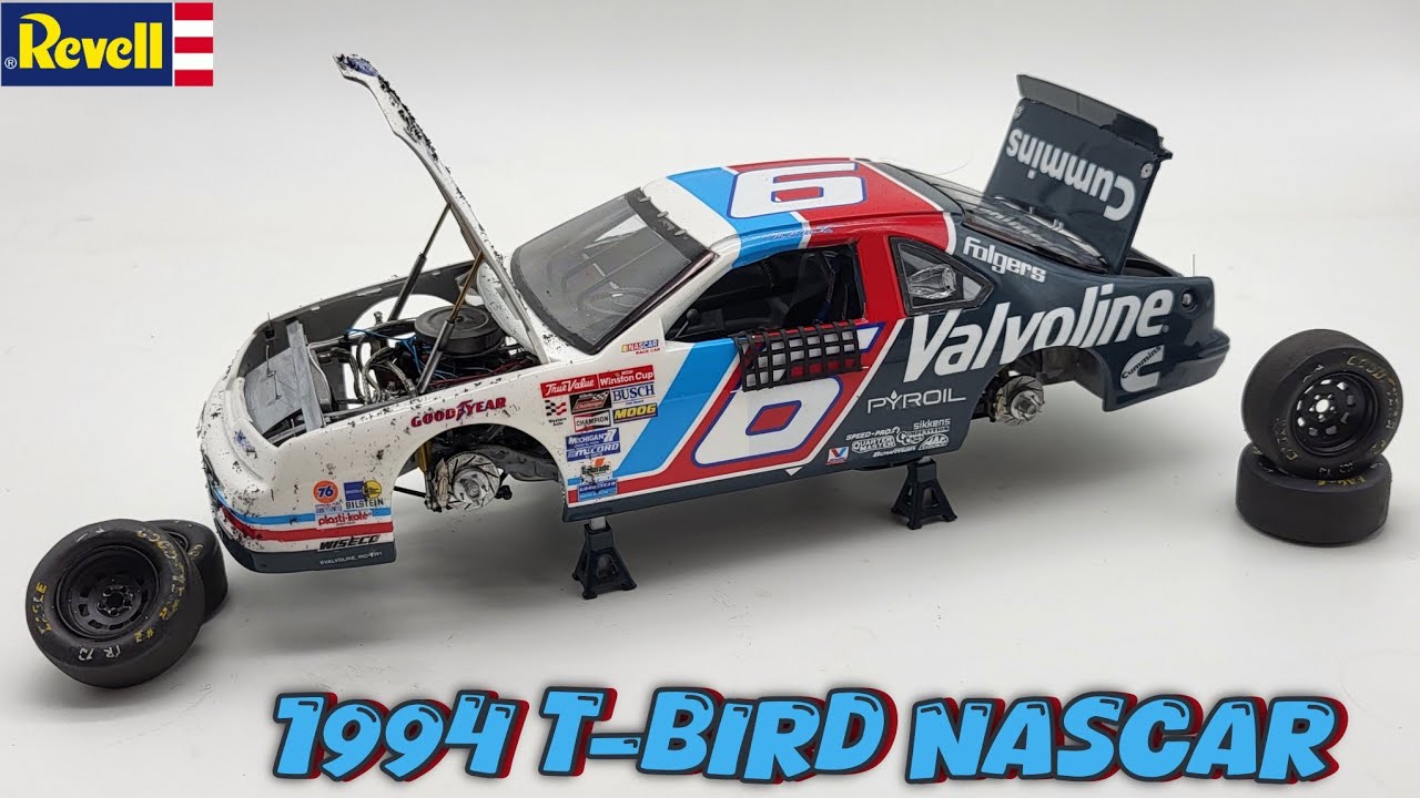 1/24 Revell monogram, 1990s T-bird NASCAR Mark Martin (final